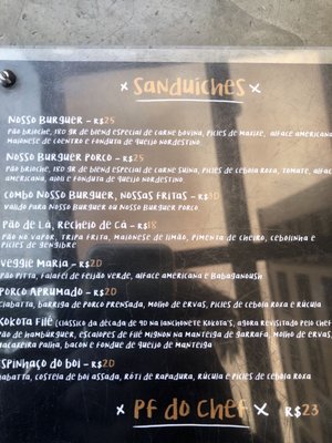 Menu photo 1 Roccia Bar João Pessoa, PB