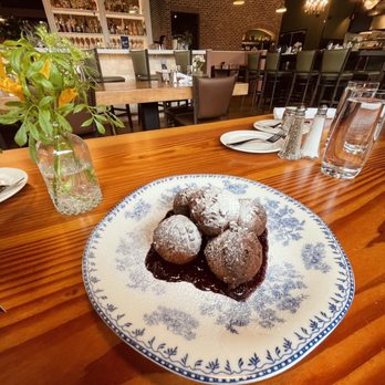 Cecilia - Abueltia's Donuts with a berry compote - Breakfast & Brunch Near Me - Vancouver, Washington Cecilia - Abueltia's Donuts with a berry compote - Breakfast & Brunch Near Me - Vancouver, Washington