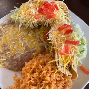 El Torito Loco - Crispy Beef taco plate - Mexican Near Me - Chino, California