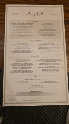 Menu photo 7 Josie’s Table Albany, NY