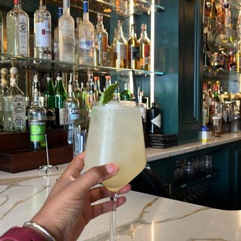 The Green Room - Basil spritz - Cocktail Bars Near Me - New York, New York