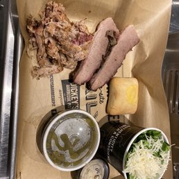 a tray of food a tray of food
