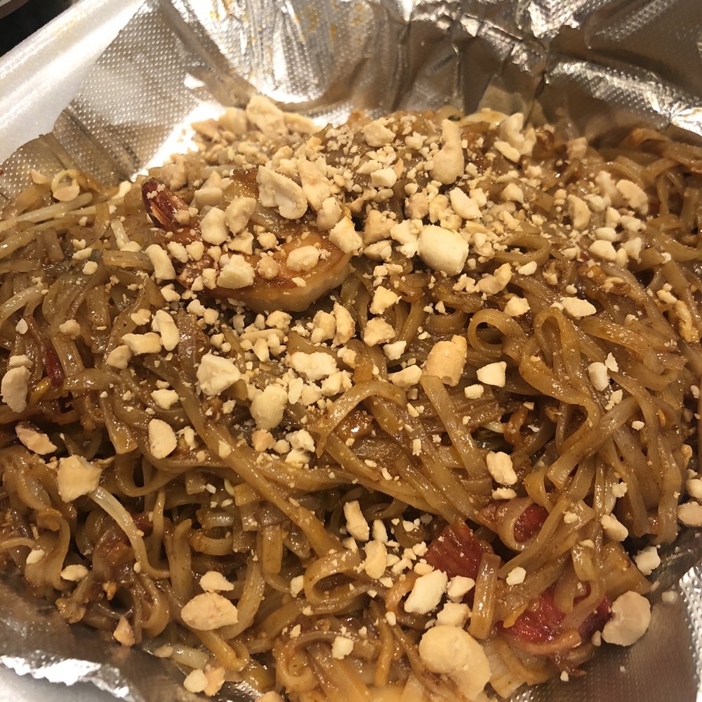 Thai Curry - Seafood pad 47. Phad Thai Noodles - Thai Near Me - Cypress, Texas