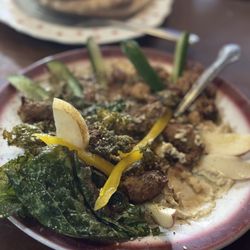 Kabab Café - Mixed spreads hummus, babaganush and other goodies