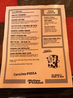 Menu photo 2 Michigan & Trumbull Detroit, MI Menu photo 2 Michigan & Trumbull Detroit, MI