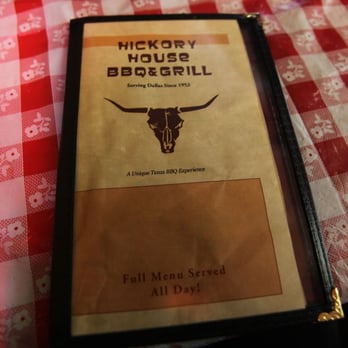 Hickory House Barbecue - Menu - Barbeque Near Me - Dallas, Texas Hickory House Barbecue - Menu - Barbeque Near Me - Dallas, Texas