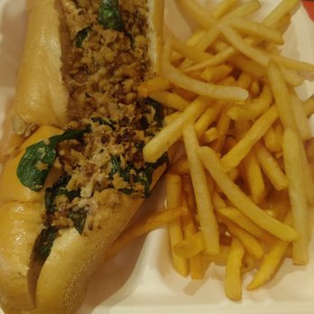The Greeks Next Door - Seitan vegan cheesesteak. So delicious on the perfect roll. - Beer, Wine & Spirits Near Me - Narberth, Pennsylvania The Greeks Next Door - Seitan vegan cheesesteak. So delicious on the perfect roll. - Beer, Wine & Spirits Near Me - Narberth, Pennsylvania