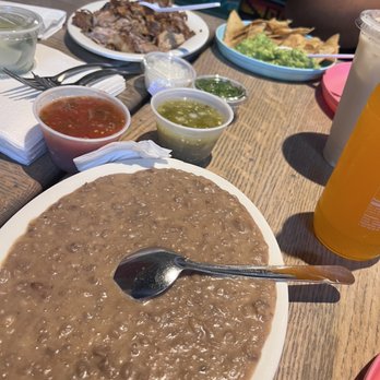 Carnitas Uruapan - Beans and salsa - Tacos Near Me - Chicago, Illinois Carnitas Uruapan - Beans and salsa - Tacos Near Me - Chicago, Illinois