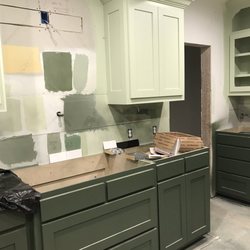 Precision Framing Cabinet Shop - Cooktop area