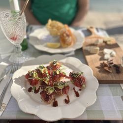 August Cafe - Ahi tuna with crispy rice.