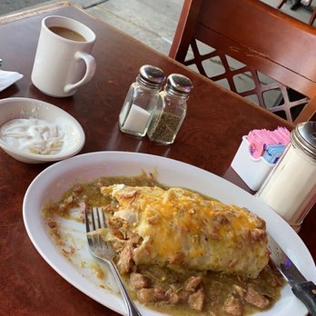 Rodeo Cafe - Chile Verde Breakfast Burrito - Breakfast & Brunch Near Me - Rialto, California Rodeo Cafe - Chile Verde Breakfast Burrito - Breakfast & Brunch Near Me - Rialto, California