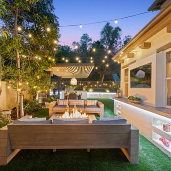 Coastline Pools And Construction - Backyard firepit tv - General Contractors Near Me - Newport Beach , California Coastline Pools And Construction - Backyard firepit tv - General Contractors Near Me - Newport Beach , California