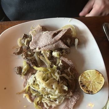 Encantada Cocina & Cantina - Upon picking up the steak taco, the tortilla crumbled - Mexican Near Me - Georgetown, Texas Encantada Cocina & Cantina - Upon picking up the steak taco, the tortilla crumbled - Mexican Near Me - Georgetown, Texas