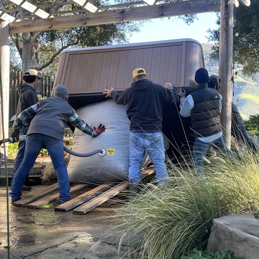 Pacific 805 Spas - The correct equipment, the balloon, was a huge help! - Hot Tub & Pool Near Me - Nipomo, California