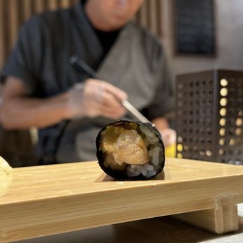 Otaru Sushi & Handroll Bar - Bay scallop handroll - Sushi Bars Near Me - Dallas, Texas Otaru Sushi & Handroll Bar - Bay scallop handroll - Sushi Bars Near Me - Dallas, Texas