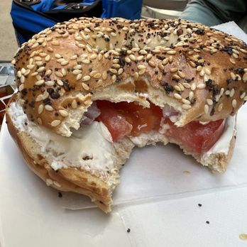 Peter's German Cafe - Bagel with tomato, onion, & cream cheese - Coffee & Tea Near Me - Fort Myers, Florida Peter's German Cafe - Bagel with tomato, onion, & cream cheese - Coffee & Tea Near Me - Fort Myers, Florida