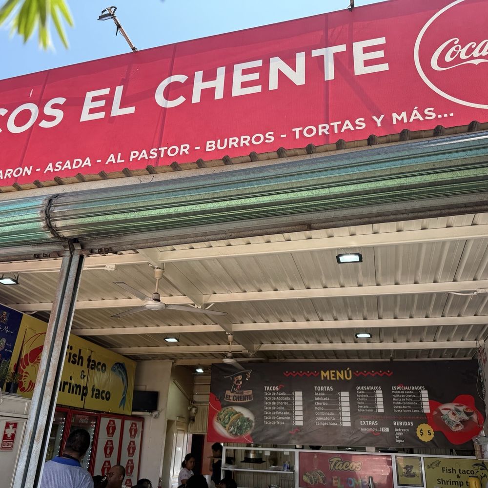 El Chente - Front of restaurant - Tacos Near Me - Ensenada, BCN El Chente - Front of restaurant - Tacos Near Me - Ensenada, BCN