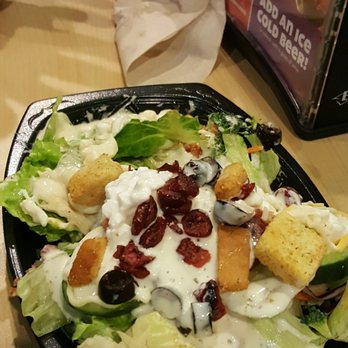 Chuck E. Cheese - a salad in a bowl - Pizza Near Me - Yuma, Arizona