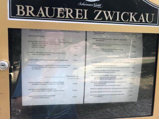Menu photo 1 Alte Remise Zwickau, SN