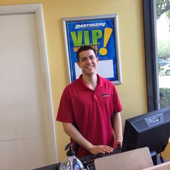 Martinizing Dry Cleaning - Pedro works up front. - Dry Cleaning Near Me - Coral Springs, Florida Martinizing Dry Cleaning - Pedro works up front. - Dry Cleaning Near Me - Coral Springs, Florida