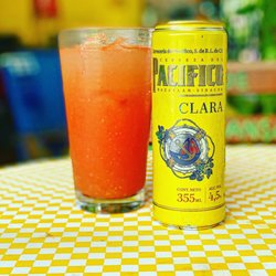 El Jakal - Watermelon agua fresca + Pacifico