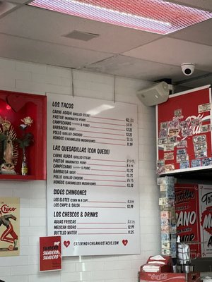 Menu photo 6 Chilangos Tacos Dallas, TX
