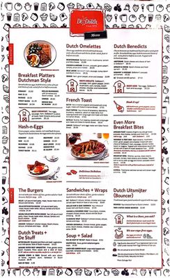 Menu photo 2 De Dutch Tsawwassen, BC
