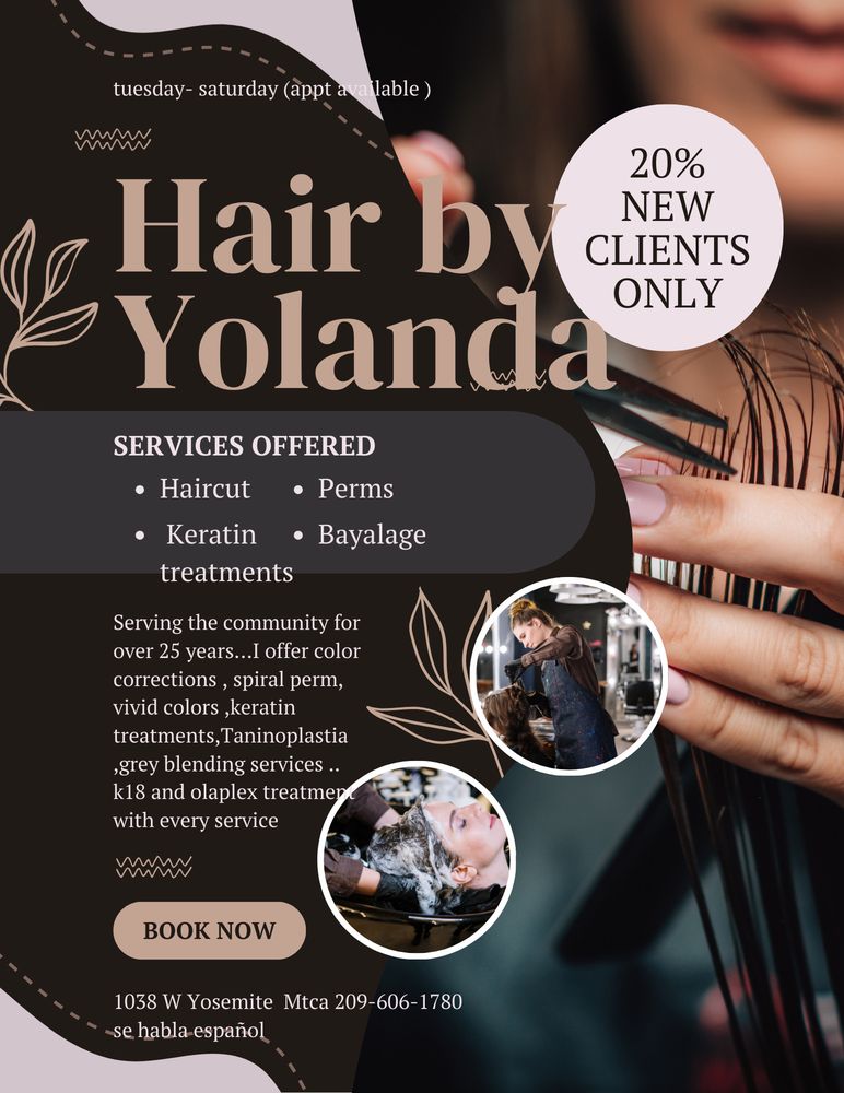 Hair by Yolanda Logo