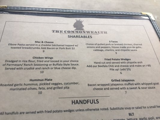Menu photo 7 The Commonwealth Snoqualmie Pass, WA Menu photo 7 The Commonwealth Snoqualmie Pass, WA