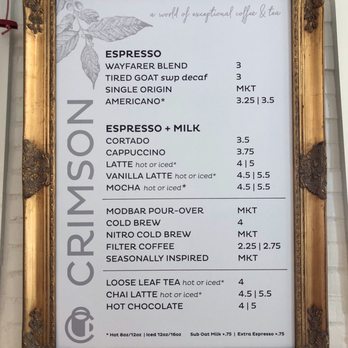 Crimson - Coffee & Tea Near Me - Columbus, Ohio Crimson - Coffee & Tea Near Me - Columbus, Ohio