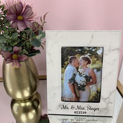 Stamp Out - Custom engraved frame