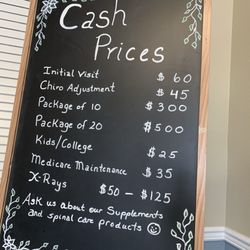 Dower Power Chiropractic - 5/2023 pricing