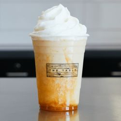 The Table at Rez - Peaches & Cream Frappe