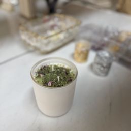 My customized candle My customized candle