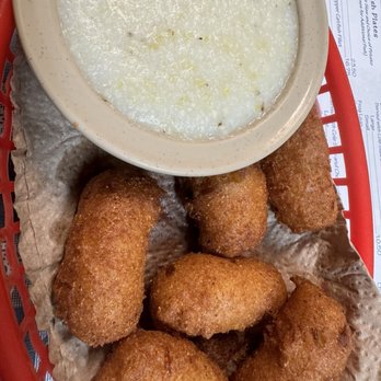 Old McDonald Fish Camp - Hush Puppies & Grits - Seafood Near Me - North Augusta, South Carolina Old McDonald Fish Camp - Hush Puppies & Grits - Seafood Near Me - North Augusta, South Carolina
