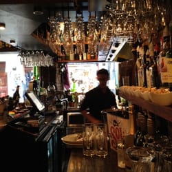 Corner Bar - The lovely interior of the Corner Bar