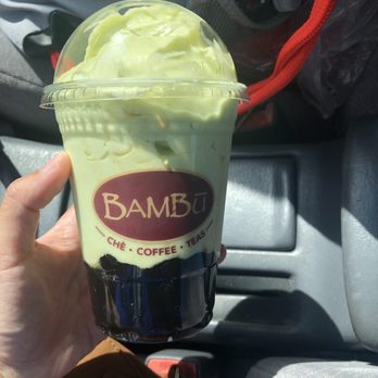 BAMBU - Avocado smoothie with boba - Bubble Tea Near Me - Sacramento, California