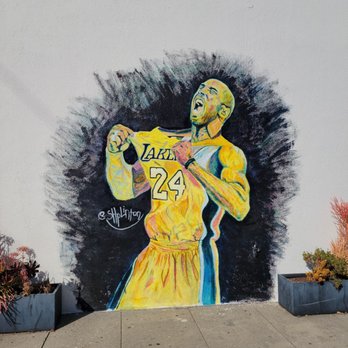 Menotti's Coffee Stop - Kobe Mural on the exterior - Coffee & Tea Near Me - Los Angeles, California Menotti's Coffee Stop - Kobe Mural on the exterior - Coffee & Tea Near Me - Los Angeles, California