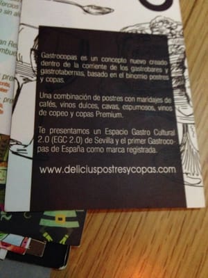 Menu photo 4 Delicius Seville, SE Menu photo 4 Delicius Seville, SE
