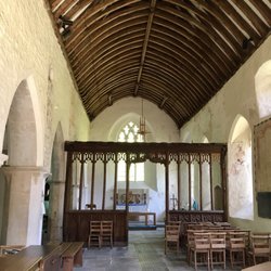 Church of Saint Cadog - 14th Century chapel with mediaeval screen
