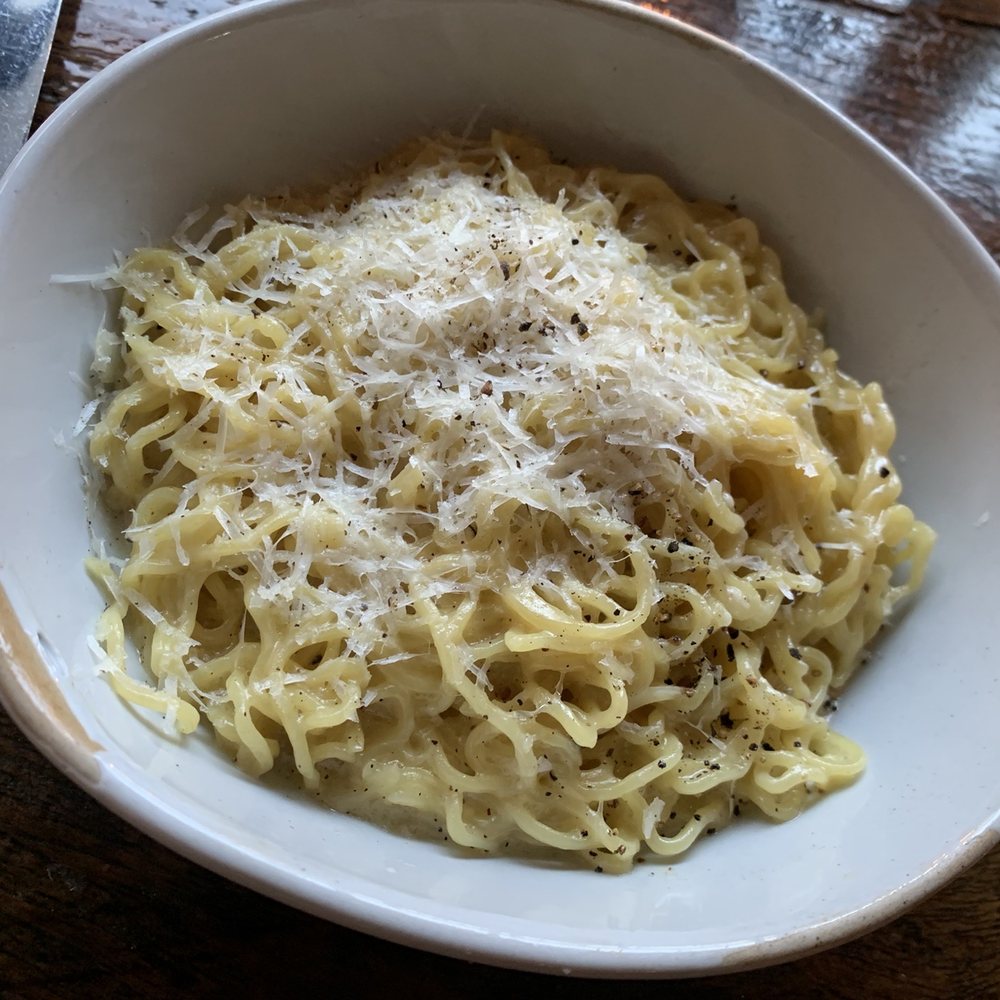 Copperhill - Ramen Cacio e Pepe - New American Near Me - Williston Park, New York Copperhill - Ramen Cacio e Pepe - New American Near Me - Williston Park, New York