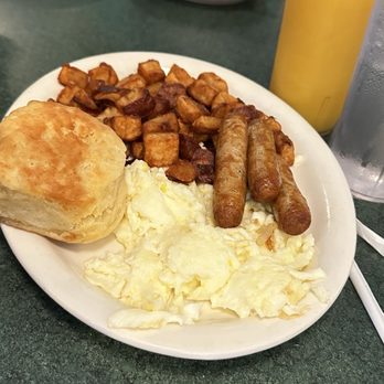 Metro Diner - Biscuit, egg whites , turkey sausage - American Near Me - Granger, Indiana Metro Diner - Biscuit, egg whites , turkey sausage - American Near Me - Granger, Indiana