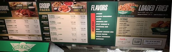 Menu photo 3 Wingstop Bellmead, TX