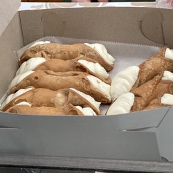 Rispoli Pastry Shop & Cafe - Cannoli's- made to order, not pre-stuffed with cream