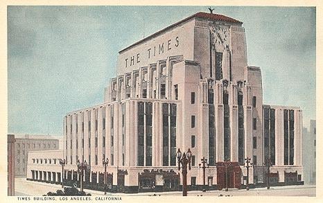 Photo of Los Angeles Times - Los Angeles, CA, US. The Times building was originally completed in 1935.