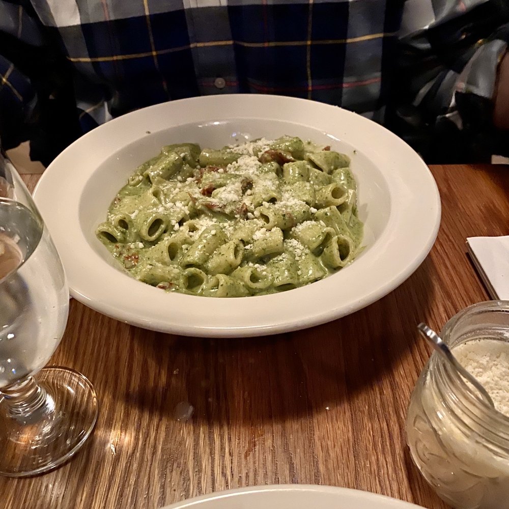 Margherita's - Rigatoni Pesto with Sun-Dried Tomatoes - Pizza Near Me - Hoboken, New Jersey