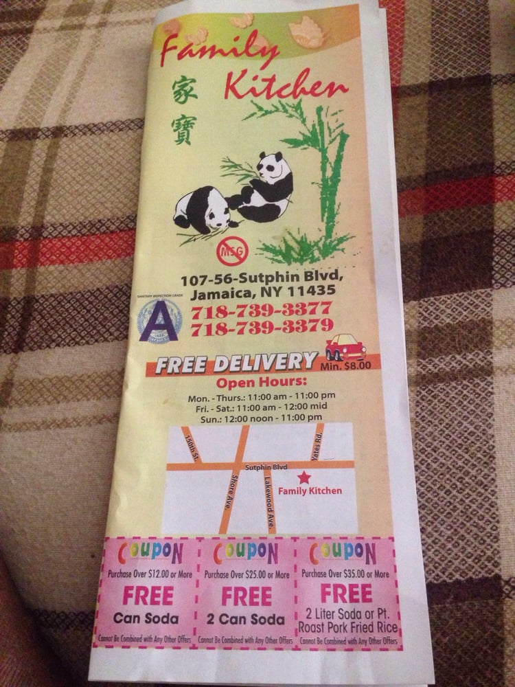 FAMILY KITCHEN Updated September 2024 10756 Sutphin Blvd, Jamaica