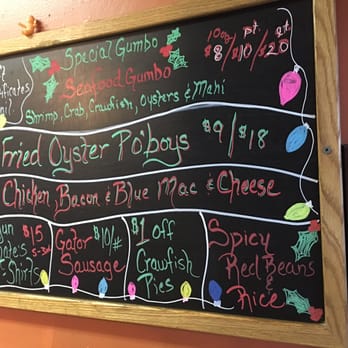 Cajun Kate's - The "special's board" - Cajun/Creole Near Me - Boothwyn, Pennsylvania