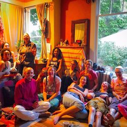 The Living Mantra Meditation Training - Gathering for an evening of meditation, food, and friends at The Living Mantra