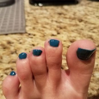 Your Nails & Spa - Check out second and third toe polish. - Nail Salons Near Me - Phoenix, Arizona Your Nails & Spa - Check out second and third toe polish. - Nail Salons Near Me - Phoenix, Arizona